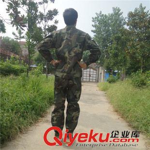 外軍迷彩 迷彩服套裝男軍訓野戰服叢林迷彩服 戶外CS裝備作訓服