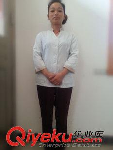 工作服系列 酒店工裝 咖啡館工作服 飯店長(zhǎng)袖員工服 快餐店員工服 工裝定做原始圖片2