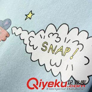 9月24日新品 秋新品森女日系時(shí)尚云朵男孩抓絨圓領(lǐng)套頭衛(wèi)衣 3232原始圖片3