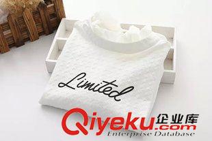9月24日新品 2015秋季日系森女系字母長袖T恤 女3203原始圖片2