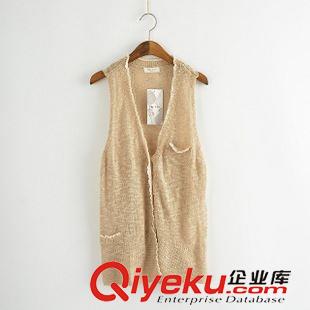 9月22日新品 2015秋季日系森女系小花邊馬甲 背心 女3171原始圖片2