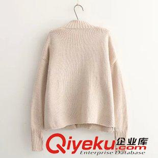 9月14日新品 2015秋季日系森女系刺繡卡通可愛圖案A字型毛衣 女2888