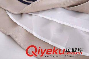 9月6日新品 2015秋季新款日系森女系海軍風(fēng)船錨刺繡背帶裙 女2489原始圖片3