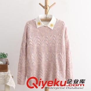 9月1日新品 2015秋款衛衣 韓版女裝 小清新小雞吃魚t恤女秋天上衣 長2441