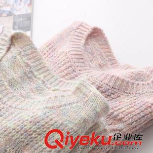 9月1日新品 女式常規款圓領毛衣 新款衫女針織修身打底毛衣衫2015秋裝新2432原始圖片3