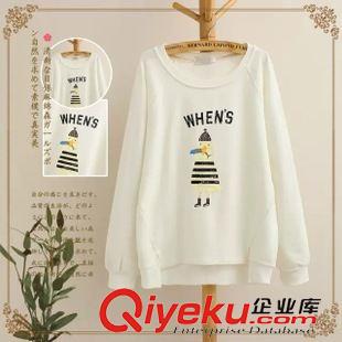 9月1日新品 秋冬新品女裝 日系森女系棉麻貓頭鷹印花連帽學生外秋裝開衫2438