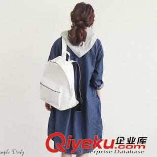 8月31日新品 2015新款韓裝zp代購(gòu)深藍(lán)色純棉可去除帽2379原始圖片3