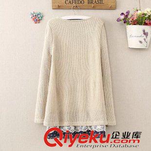 8月30日新品 秋冬季日式新款刺繡天鵝圓領(lǐng)長(zhǎng)袖毛衣 2371原始圖片3