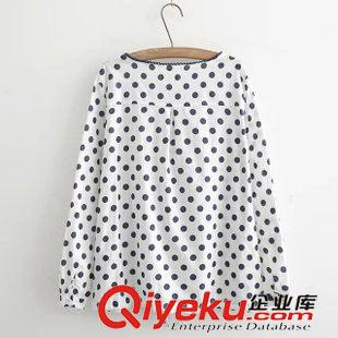 8月22日新品 日系森女系清新文藝百搭圓點(diǎn)棉麻寬松襯衫開衫  防曬小外套2108原始圖片3