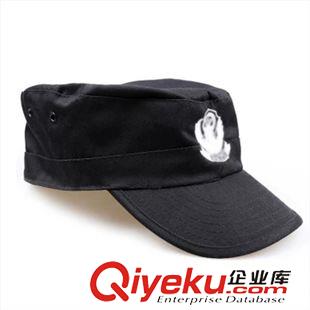 帽子 廠家現貨直銷 新款黑色保安作訓作戰帽 鴨舌帽 勞保工作帽原始圖片2