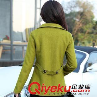 9月新款第三期 毛呢外套女2015秋冬裝新款韓版小香風修身短款外套呢子大衣女原始圖片3