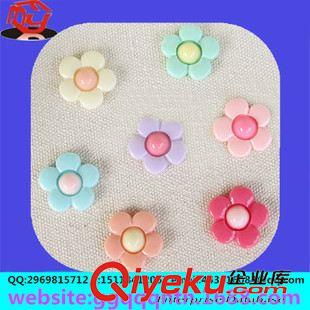 樹脂花 diy禮品工藝品花飾配件發(fā)飾磨沙漆樹脂花小雛菊太陽花圓角五瓣花原始圖片3