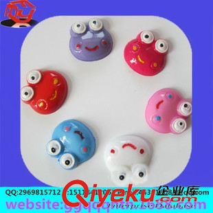 樹(shù)脂蛙 廠家批發(fā)愛(ài)心青蛙kiss me樹(shù)脂手機(jī)貼片裝飾品手工配件服飾材料原始圖片3