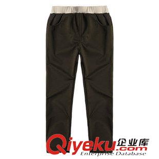 沖鋒褲 漢邦尚品 兒童軟殼沖鋒褲 男女童孩戶(hù)外內(nèi)含抓絨保暖防風(fēng) 正品原始圖片2