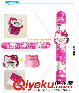 pp圈手表 廠家直銷多款卡通人物PVCpp圈兒童防水電子手表 禮品原始圖片3