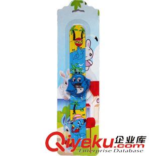 吸塑pp圈手表 兒童學(xué)生飾品 卡通動(dòng)漫電子手表pp表 可愛小禮品海豚拍拍表批發(fā)原始圖片2