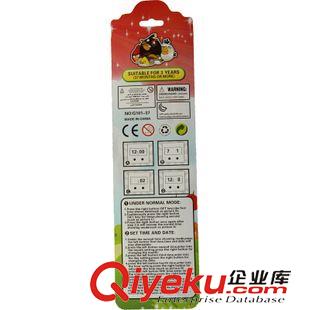 吸塑pp圈手表 憤怒的小鳥pp圈 兒童電子手表 新款A(yù)ngry Birds卡通拍拍表批發(fā)原始圖片3