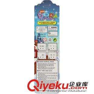 吸塑pp圈手表 時尚飾表 兒童卡通女款電子pp圈手表 小朵拉拍拍表貼牌加工批發(fā)原始圖片3
