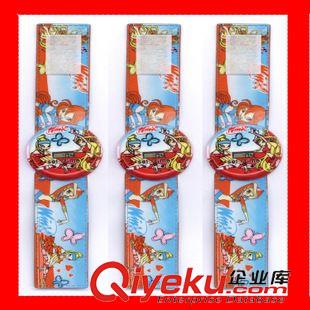 魔術貼電子手表 廠家直銷卡通芭比娃娃PVC魔術貼兒童防水電子手表 禮品