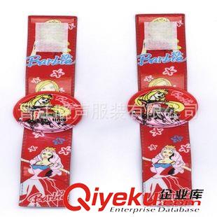 魔術貼電子手表 廠家直銷卡通芭比娃娃PVC魔術貼兒童防水電子手表 禮品