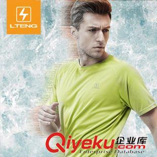 速干衣 2015雷騰春夏{zx1}款 男女速干衣短袖情侶翻領(lǐng)速干T恤透氣LT950