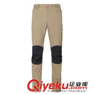 公版專區(qū) 2015雷騰情侶戶外韓版沖鋒褲 修身保暖防風(fēng) 抓絨登山褲068原始圖片2