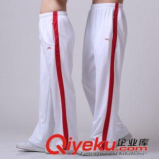 女士運動褲 白sq侶運動褲男女式加肥大碼夏秋冬新團體廣場舞白色運動褲長褲原始圖片2