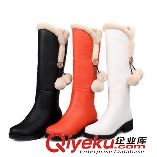 9月靴子{dy}批5號上 甜美高筒防滑雪地靴棉靴加厚絨毛可愛休閑保暖靴子批發 50C-28