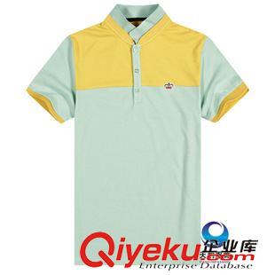 廣告翻領(lǐng)T恤 撞色男式翻領(lǐng)廣告T恤衫 修身文化POLO衫定做 廣告滌棉速干T恤