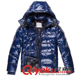 羽絨棉風(fēng)衣 品牌羽絨服男短款加厚修身冬裝大碼連帽外套亮面 廣告羽絨服定制原始圖片3