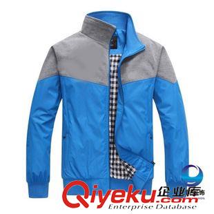 羽絨棉風(fēng)衣 男士加厚加棉廣告夾克 外貿(mào)男士大衣風(fēng)衣 撞色拼接保暖促銷風(fēng)衣原始圖片3