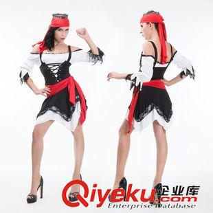 海盜裝Pirate Costumes 萬圣節(jié)派對 海盜服 夜場cosplay演出服 電影雌狐 連體裝