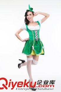 女仆 Maid Costume 德國啤酒節(jié)促銷服裝 咖啡廳服務(wù)生服女仆裝Luck of the Irish Gal