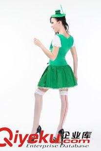 女仆 Maid Costume 德國啤酒節(jié)促銷服裝 咖啡廳服務(wù)生服女仆裝Luck of the Irish Gal