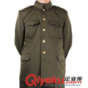 精品推薦 馬褲呢套裝 陸軍常服 工作服套裝 中老年高領(lǐng)中山裝 現(xiàn)貨批發(fā)