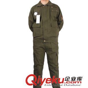 外軍套裝 軍訓(xùn)服套裝 男裝戶外登山服  軍綠作訓(xùn)勞保服批發(fā)