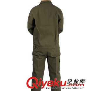 外軍套裝 軍訓(xùn)服套裝 男裝戶外登山服  軍綠作訓(xùn)勞保服批發(fā)