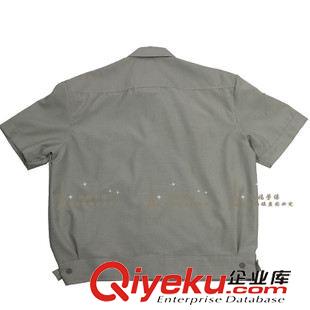軍訓服 迷彩服 作訓服 勞保襯衣 短袖勞保襯衫 夏季短袖工作服 車間服裝工作襯衫軍訓服原始圖片2