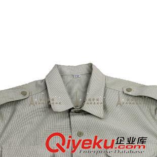 軍訓服 迷彩服 作訓服 勞保襯衣 短袖勞保襯衫 夏季短袖工作服 車間服裝工作襯衫軍訓服原始圖片3