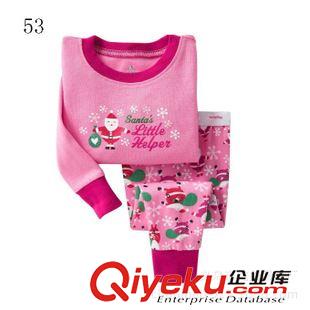 兒童圣誕熱銷家居服2T-7T 一件代發(fā)baby pajamas兒童純棉 男女寶寶圣誕家居服 內(nèi)衣套裝