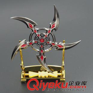 2015年6月新品 LOL英雄聯盟戰爭女神希維爾鋼鐵之心皮膚四角飛鏢暗器