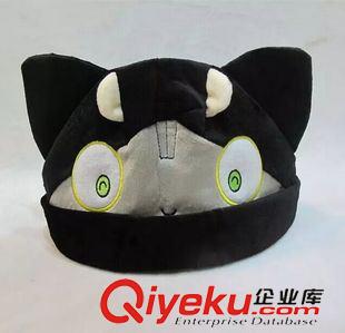 2015年7月新品 青之驱魔师小黑猫毛绒帽子 cos玩具 生日礼物