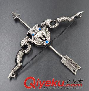 2015年9月新品 魔兽世界周边 光明灰烬使者 武器钥匙扣橙弓模型