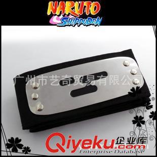 苦無、手里劍、忍具包 動漫周邊配件火影忍者黑色木葉頭帶護額多款選擇