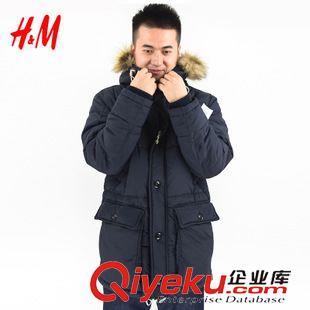 老客戶專區(qū) 15冬季中長款棉服男 hm專柜zp棉襖 防寒加厚毛領(lǐng)大碼冬裝外套