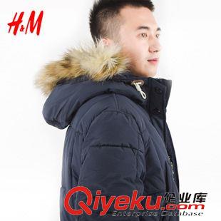 老客戶專區(qū) 15冬季中長款棉服男 hm專柜zp棉襖 防寒加厚毛領(lǐng)大碼冬裝外套