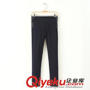 長(zhǎng)褲 2015韓版時(shí)尚女裝歐美爆款波點(diǎn)卷邊休閑百搭哈倫休閑褲長(zhǎng)褲