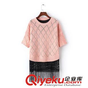 原單系類 夏裝新款2015韓版不規(guī)則百搭可愛卡通印花短袖T恤女
