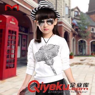 女童衛(wèi)衣 Q007HXY（花朵衛(wèi)衣）女童2015春秋裝新款兒童韓版休閑外套原始圖片2