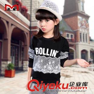 女童衛(wèi)衣 Q006HXY（ROLLIN衛(wèi)衣）女童秋裝新品兒童春秋長(zhǎng)袖打底衫中大童原始圖片3